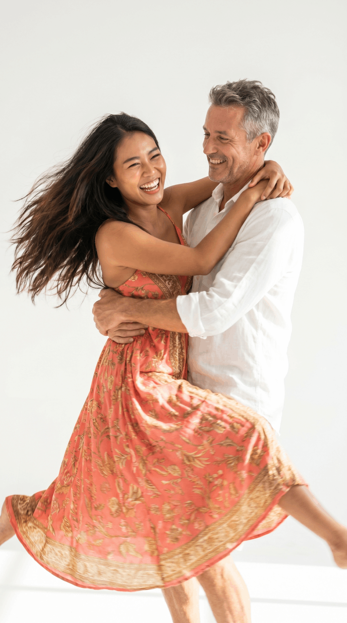 Luxury couple enjoying beneficial dating
