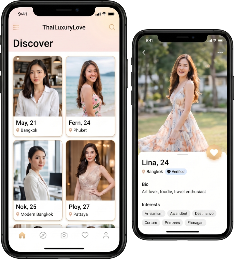ThaiLuxuryLove dating app preview